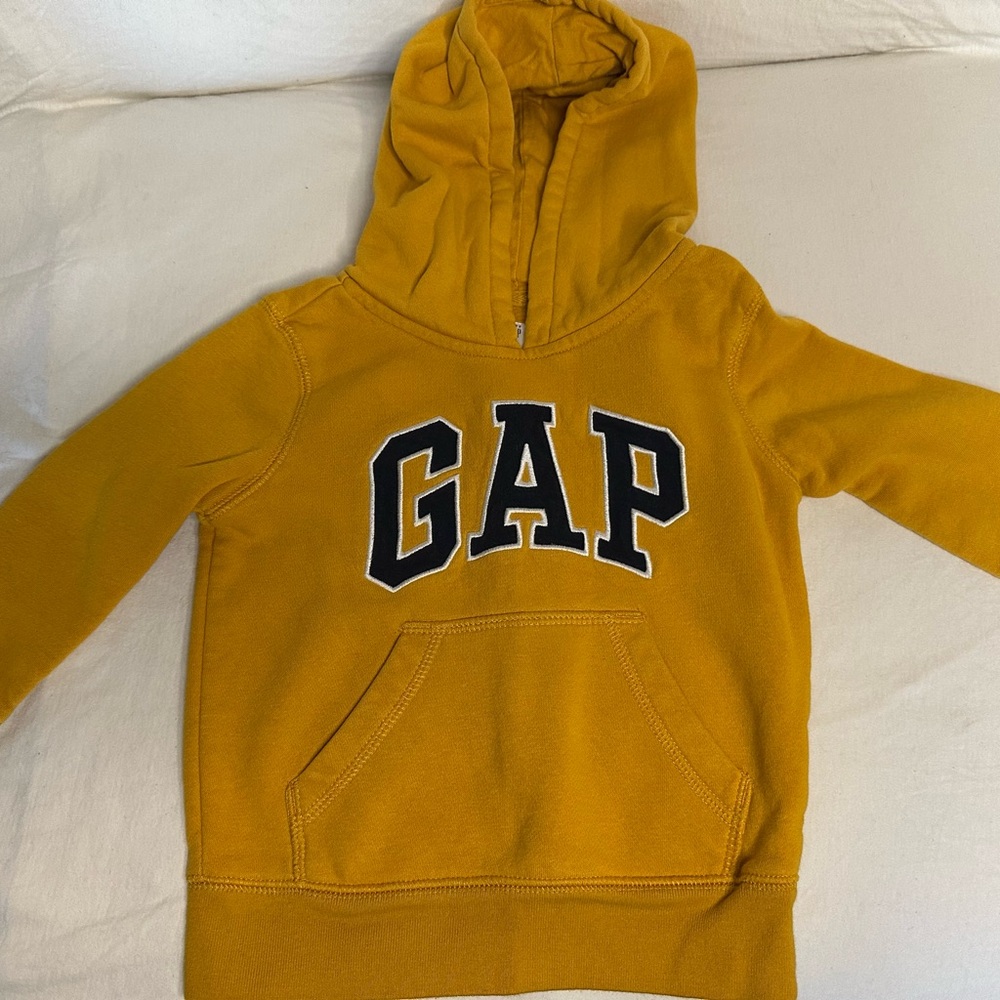 GAP Kids Mustard Yellow Hoodie